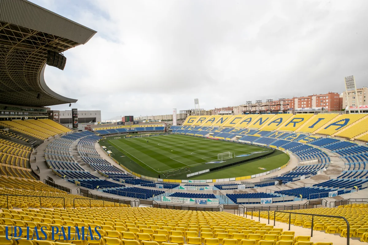 Estadio de Gran Canaria, home of UD Las Palmas in La Liga 2